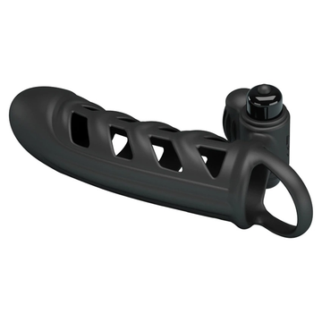 Male Masturbator Sex Toy / Cock Ring with Rabbit Clitoral Vibrator / Vibrator Penis - EVE's SECRETS